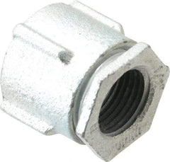 Cooper Crouse-Hinds - 1/2" Trade, Malleable Iron Threaded Rigid/Intermediate (IMC) Conduit Coupling - Noninsulated - All Tool & Supply