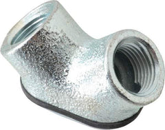 Cooper Crouse-Hinds - 1/2" Trade, Malleable Iron Threaded Angled Rigid/Intermediate (IMC) Conduit Elbow - Insulated - All Tool & Supply