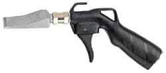 Silvent - 145 Max psi Heavy Duty Flat Nozzle Pistol Grip Blow Gun - 1/4 NPT, Acetal Body, Zinc Nozzle - All Tool & Supply