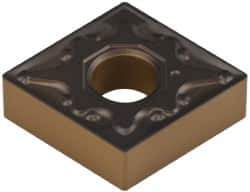 Walter - CNMG433 NM4 Grade WPP20 Carbide Turning Insert - TiCN/Al2O3/TiN Finish, 80° Diamond, 1/2" Inscr Circle, 3/16" Thick, 3/64" Corner Radius - All Tool & Supply