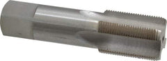 Interstate - 1-1/16 - 18 UNEF 3B 4 Flute Bright Finish High Speed Steel Straight Flute Standard Hand Tap - Bottoming, Right Hand Thread, 5-1/8" OAL, H4 Limit, Oversize - Exact Industrial Supply