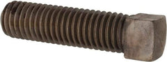 Value Collection - 9/16-12 UNC, 2" Length Under Head, Cup Point Set Screw - Grade 2 Alloy Steel - All Tool & Supply