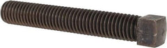 Value Collection - 9/16-12 UNC, 3-1/2" Length Under Head, Cup Point Set Screw - Grade 2 Alloy Steel - All Tool & Supply