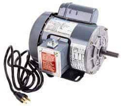 Marathon Electric - 3/4 Max hp, 1,725 Max RPM, Electric AC DC Motor - 115/208-230 V Input, Single Phase, 56 Frame, 0.62" Shaft Diam - All Tool & Supply