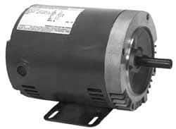 Marathon Electric - 2 Max hp, 3,450 Max RPM, Electric AC DC Motor - 208-230/460 V Input, Three Phase, 56J Frame - All Tool & Supply