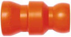 Loc-Line - 10 Piece, 1/2" ID Coolant Hose In-Line Valve - Female to Ball Connection, Acetal Copolymer Body, Unthreaded, Use with Loc-Line Modular Hose Systems - All Tool & Supply