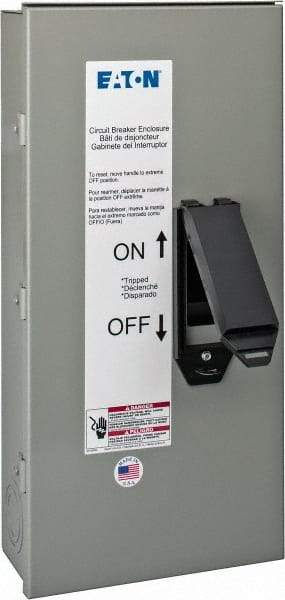 Eaton Cutler-Hammer - 100 Amp Circuit Breaker Enclosure - Use with EHD Type of Circuit Breakers, FD Type of Circuit Breakers, FDB Circuit Breakers, HFD Type of Circuit Breakers - All Tool & Supply