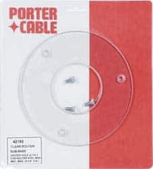 Porter-Cable - 5-3/4" OD, Router Round Sub Base - For Use with Routers Model 690, 693, 891, 892, 864 & 895 - All Tool & Supply