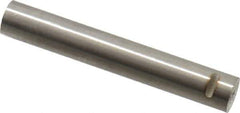 Eclipse - 2" Long x 19/64" Diam, Alnico Round Bar Magnet - Notched, 1,022°Fahrenheit Max Operating Temp - All Tool & Supply