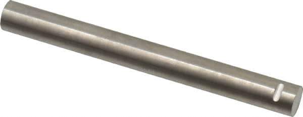 Eclipse - 3" Long x 19/64" Diam, Alnico Round Bar Magnet - Notched, 1,022°Fahrenheit Max Operating Temp - All Tool & Supply