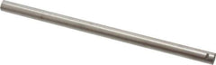 Eclipse - 6" Long x 19/64" Diam, Alnico Round Bar Magnet - Notched, 1,022°Fahrenheit Max Operating Temp - All Tool & Supply