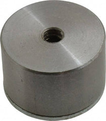 Eclipse - 1-1/4" Diam, 1/4-20 Thread, 7.5 Lb Average Pull Force, Alnico Pot Magnets - 220°C Max Operating Temp, 3/4" High - All Tool & Supply