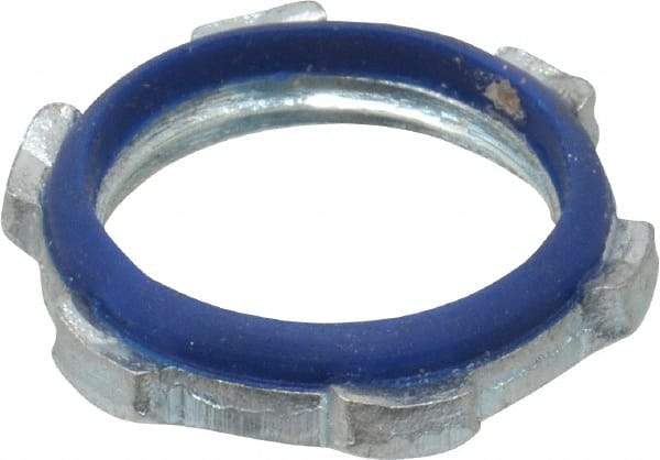 Cooper Crouse-Hinds - 1/2" Trade, Steel Threaded Rigid/Intermediate (IMC) Conduit Locknut - Noninsulated - All Tool & Supply