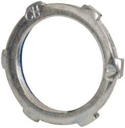 Cooper Crouse-Hinds - 1" Trade, Steel Threaded Rigid/Intermediate (IMC) Conduit Locknut - Noninsulated - All Tool & Supply