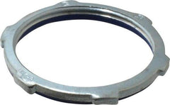 Cooper Crouse-Hinds - 2" Trade, Steel Threaded Rigid/Intermediate (IMC) Conduit Locknut - Noninsulated - All Tool & Supply