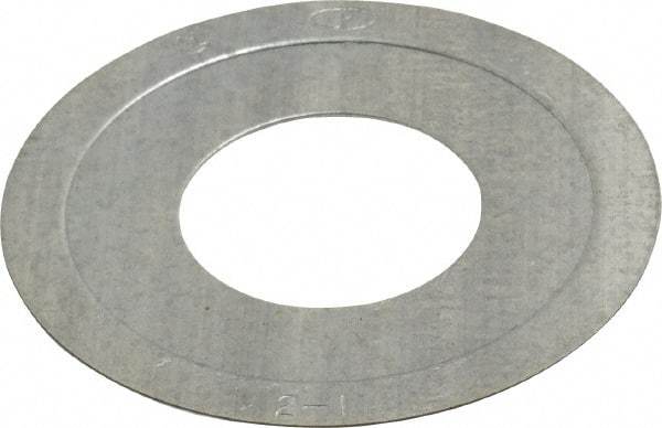 Cooper Crouse-Hinds - 2-1" Conduit, Electrical Enclosure Steel Reducing Washer - For Use with Rigid/IMC Conduit/Steel Box, UL File E23223 - All Tool & Supply