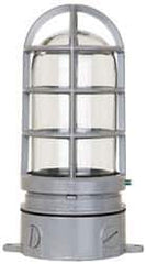 Cooper Crouse-Hinds - 120 Volt, 100 Watt, Incandescent Hazardous Location Light Fixture - Vaporproof, Corrosion & Heat Resistant, Aluminum Housing, 4-1/4" Wide x 8-7/8" High - All Tool & Supply