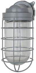 Cooper Crouse-Hinds - 120 Volt, 200 Watt, Incandescent Hazardous Location Light Fixture - Vaporproof, Corrosion & Heat Resistant, Aluminum Housing, 6-3/8" Long x 5-1/2" Wide x 12-1/2" High - All Tool & Supply