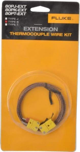 Fluke - Electrical Test Equipment Extension Wire Kit - Use with K-Type Thermometers - All Tool & Supply