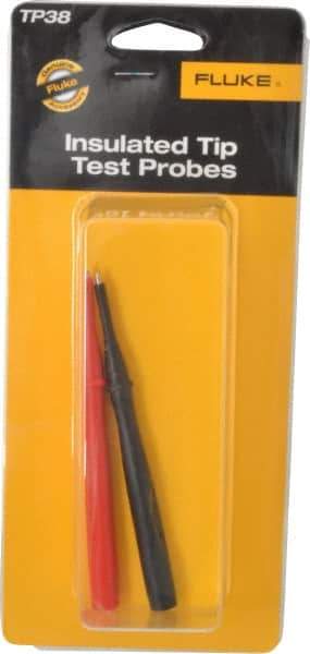 Fluke - Black/Red Electrical Test Equipment Probe Set - Use with Fluke 175, 177, 179 True RMS Digital Multimeters, Fluke 287, 289 True-RMS Industrial Logging Multimeters, Fluke 705 Loop Calibrators - All Tool & Supply