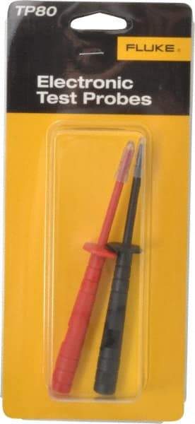 Fluke - Black/Red Electrical Test Equipment Probe - Use with TL222, TL224 Test Lead - All Tool & Supply