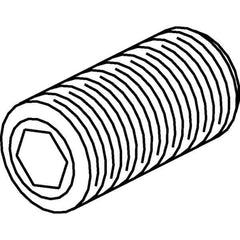 Kennametal - Hex Socket Set Screw for Indexable Turning (Grooving) - For Use with Seats - All Tool & Supply