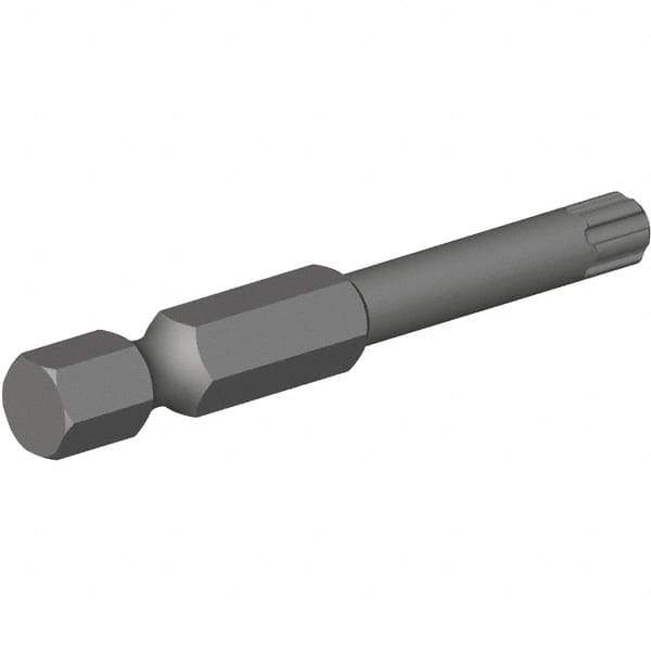 Kennametal - 5/16" Hex Drive Bit - Compatible with KM, Series KM - All Tool & Supply