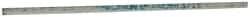 Precision Brand - 12" Long x 5/16" High x 3/16" Wide, Zinc-Plated Key Stock - Low Carbon Steel - All Tool & Supply