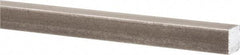 Precision Brand - 12" Long x 1/2" High x 1/2" Wide, Plain Key Stock - Low Carbon Steel - All Tool & Supply