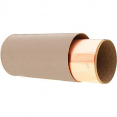 Precision Brand - 100 Inch Long x 6 Inch Wide x 0.001 Inch Thick, Roll Shim Stock - Copper - All Tool & Supply