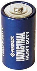 Energizer - Size D, Carbon Zinc, 12 Pack, Standard Battery - 1.5 Volts, Flat Terminal, R20, ANSI, IEC Regulated - All Tool & Supply