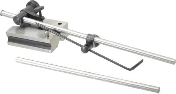 PEC Tools - 2 Spindle, 9 and 12 Inch Spindle Length, Surface Gage - 3-1/4 Inch Long x 2-1/2 Inch Wide Base - All Tool & Supply