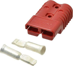 Made in USA - 1/0 AWG, 600 V, 175 A, Battery Connector - Red - All Tool & Supply