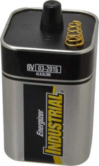 Energizer - Size EN529, Alkaline, Lantern Battery - 6 Volts, Spring Terminal, ANSI Regulated - All Tool & Supply