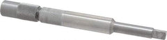 Made in USA - 7/16 Inch Tap, 5 Inch Overall Length, 1/2 Inch Max Diameter, Tap Extension - 0.323 Inch Tap Shank Diameter, 0.323 Inch Extension Shank Diameter, 0.242 Inch Extension Square Size, 1-1/16 Inch Tap Depth, Tool Steel - All Tool & Supply