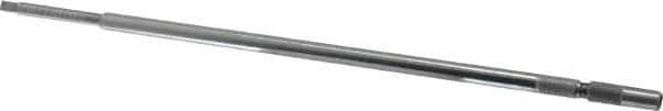 Made in USA - #0 to #6 Inch Tap, 9 Inch Overall Length, 1/4 Inch Max Diameter, Tap Extension - 0.141 Inch Tap Shank Diameter, 0.194 Inch Extension Shank Diameter, 0.152 Inch Extension Square Size, 7/8 Inch Tap Depth, Tool Steel - All Tool & Supply