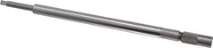 Made in USA - 1/4 Inch Tap, 9 Inch Overall Length, 7/16 Inch Max Diameter, Tap Extension - 0.255 Inch Tap Shank Diameter, 0.255 Inch Extension Shank Diameter, 0.191 Inch Extension Square Size, 1 Inch Tap Depth, Tool Steel - All Tool & Supply