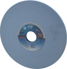 Norton - 8" Diam x 1-1/4" Hole x 1/4" Thick, K Hardness, 80 Grit Surface Grinding Wheel - Ceramic, Type 1, Medium Grade, 3,600 Max RPM, Vitrified Bond, No Recess - All Tool & Supply