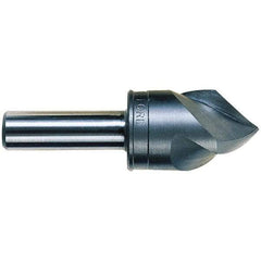 M.A. Ford - 7/8" Head Diam, 1/2" Shank Diam, 3 Flute 120° High Speed Steel Countersink - 3" OAL - All Tool & Supply