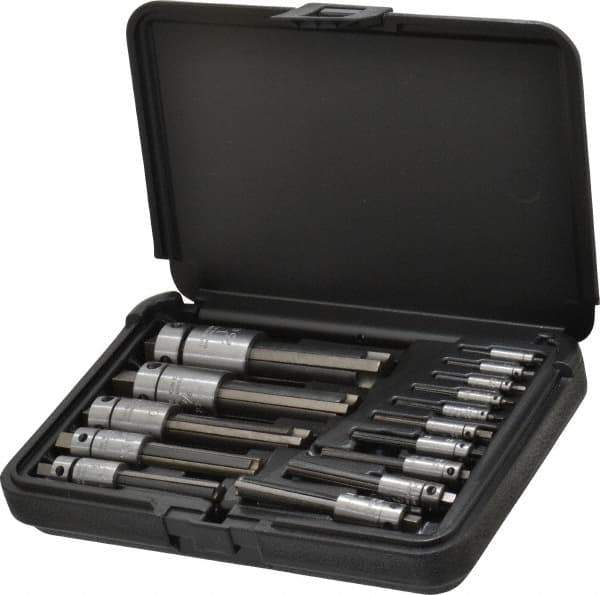 Walton - #4 to 1" Tap Extractor Set - 3, 4 Flutes, 15 Pieces - All Tool & Supply