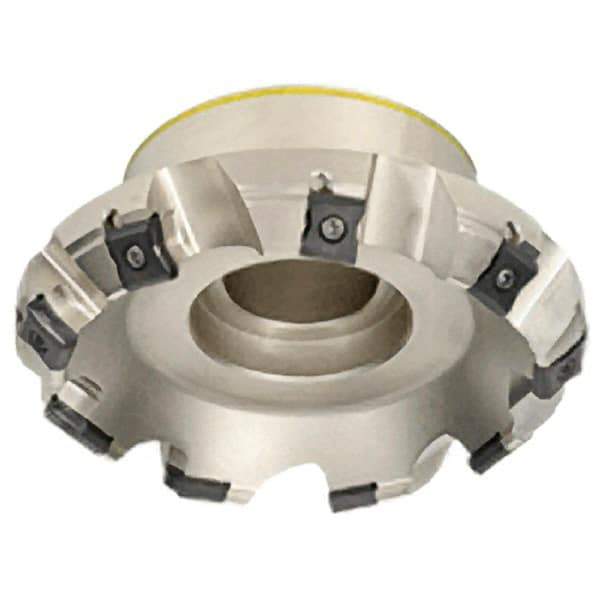 Iscar - 83mm Cut Diam, 22mm Arbor Hole, 7.5mm Max Depth of Cut, 45° Indexable Chamfer & Angle Face Mill - 8 Inserts, LN.. 1506.. Insert, Right Hand Cut, 8 Flutes, Series TangMill - All Tool & Supply