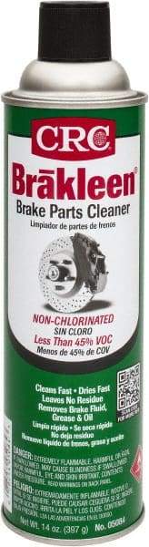 CRC - Nonchlorinated Brake Parts Cleaner - 14 oz Aerosol Can - All Tool & Supply