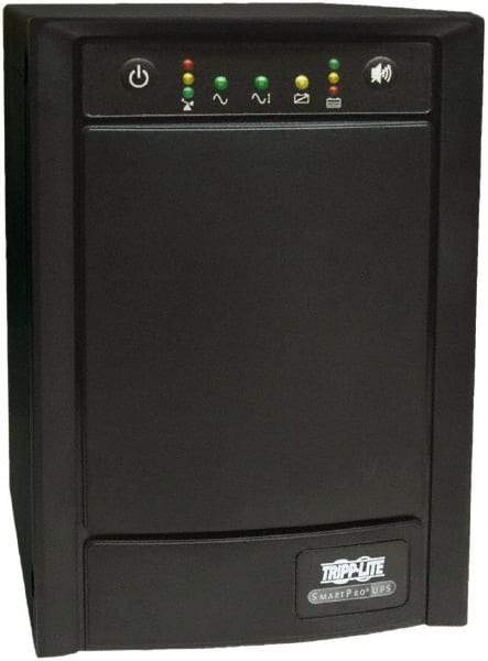 Tripp-Lite - 15 Amp, 1,500 VA, Tower Mount Line Interactive Backup Uninterruptible Power Supply - Backup 8 min with Full Load & 13 min with Half Load, 120 VAC Input & Output, 900 Watt Output, 1 Phases, 6 Outlets - All Tool & Supply