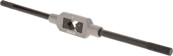 Interstate - 1/4 to 1-1/8" Tap Capacity, Straight Handle Tap Wrench - 19" Overall Length - All Tool & Supply