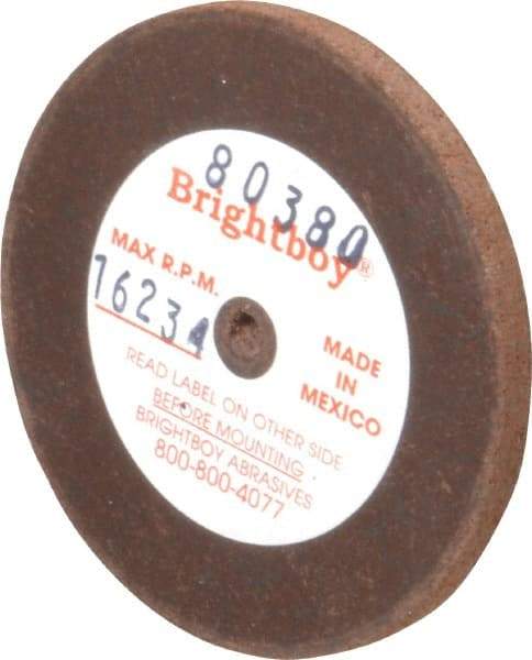 Cratex - 2" Diam x 1/8" Hole x 1/8" Thick, 46 Grit Surface Grinding Wheel - Coarse Grade - All Tool & Supply