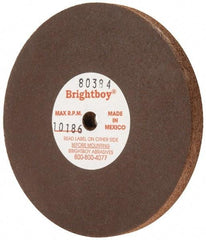 Cratex - 3" Diam x 1/4" Hole x 1/4" Thick, 46 Grit Surface Grinding Wheel - Coarse Grade - All Tool & Supply