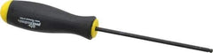 Bondhus - 3/32" Hex Ball End Driver - 2.8" Blade Length, Ergonomic Molded Cushion Grip Handle, 132mm OAL - All Tool & Supply