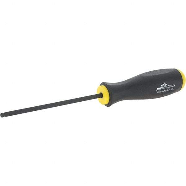 Bondhus - 9/64" Hex Ball End Driver - 3.3" Blade Length, Ergonomic Molded Cushion Grip Handle, 171mm OAL - All Tool & Supply