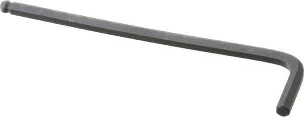 Bondhus - 5mm Hex, Long Arm, Ball End Hex Key - 4-51/64" OAL, Protanium High Torque Steel, Metric System of Measurement - All Tool & Supply