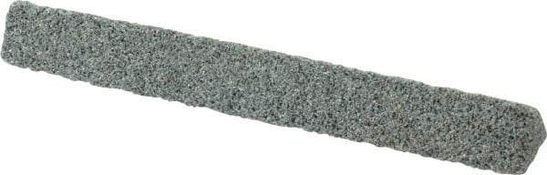 Value Collection - Three Square, Silicon Carbide, Toolroom Finishing Stick - 4" Long x 1/2" Wide, Coarse Grade - All Tool & Supply